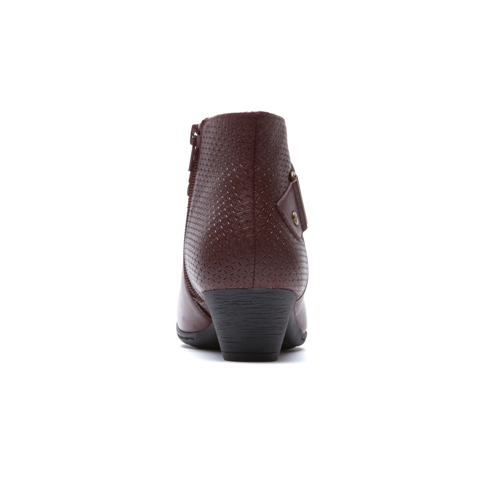 Rockport Støvler Dame Brune - Brynn Rouched - VYCL37849